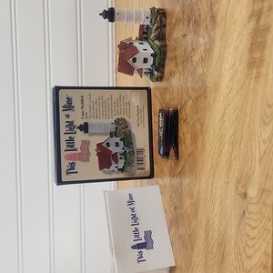 This Little Light Of Mine Cape Neddick Maine Lighthouse With Box Gift Card